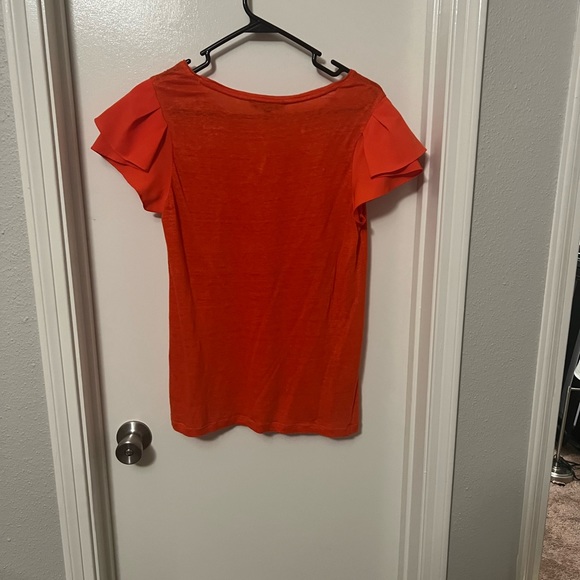 Banana Republic Astros Orange Top - Picture 2 of 2